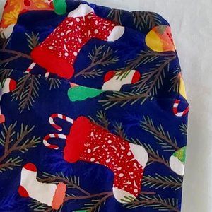 Lularoe Leggings Christmas Legging One Size Stockings Print
